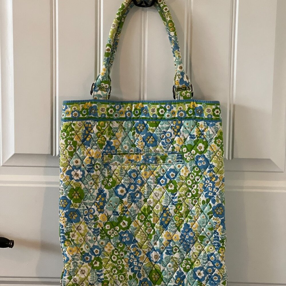 Vera Bradley Retired Slim Messenger Bag in English Meadow